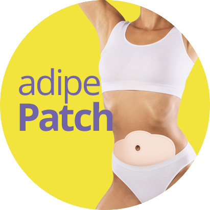 Modella con Adipe Patch