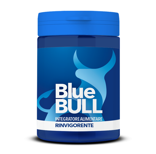 Confezione di Blue Bull, integratore per prestazioni sessuali