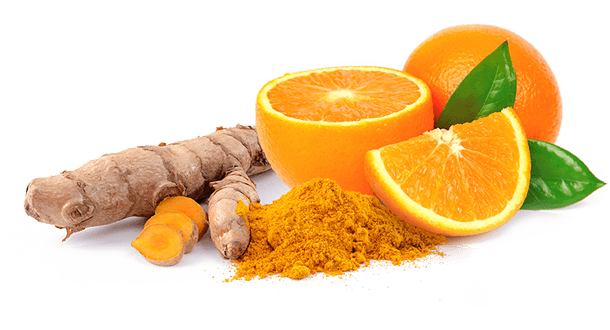 Arancio amaro, fillanto e curcuma