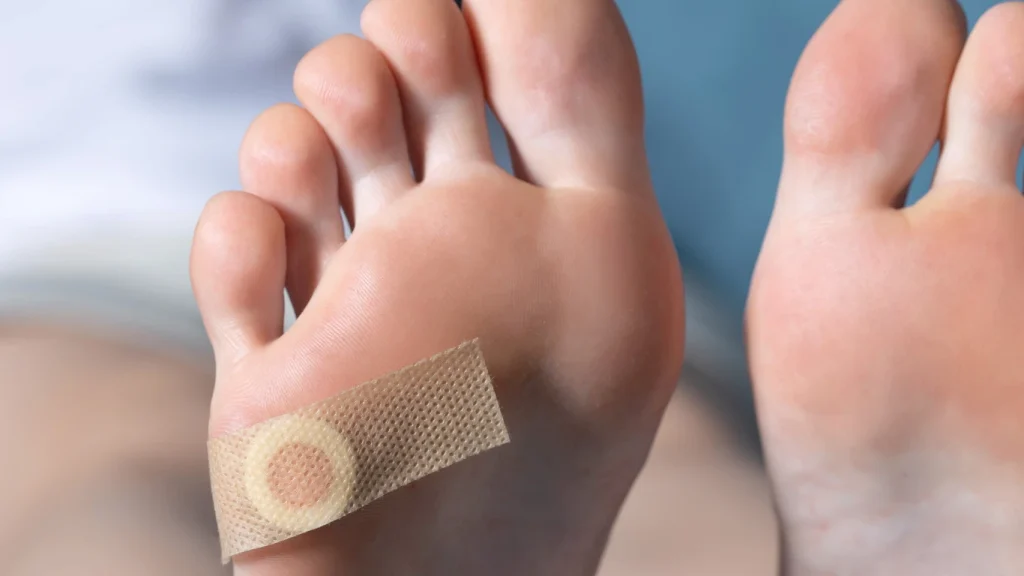 piede con calli e duroni