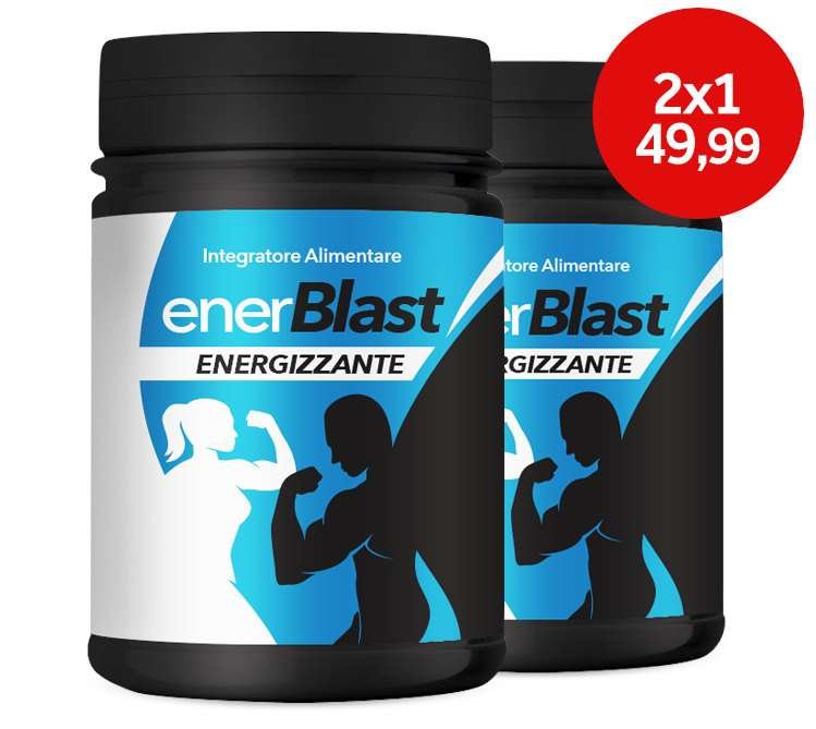 Offerta 2x1 EnerBlast integratore energetico migliore