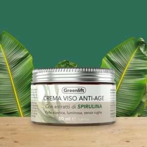 La crema antirughe naturale alla Spirulina , Green Lift